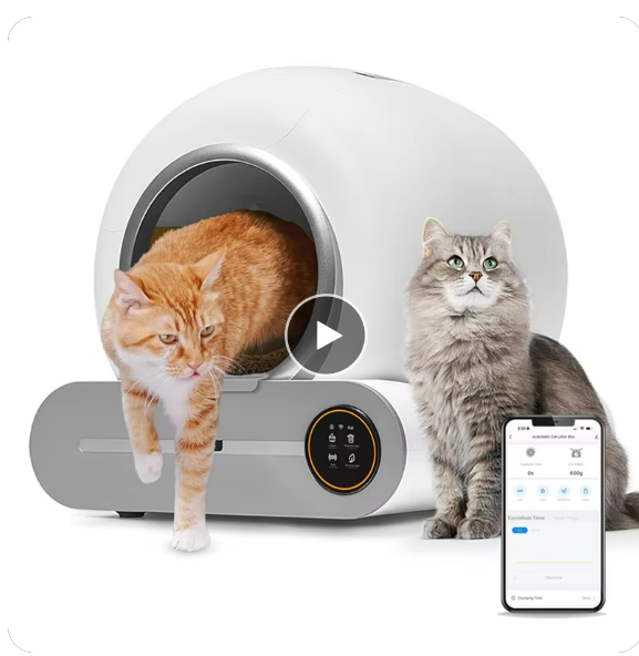 Smart Automatic Cat Litter Box