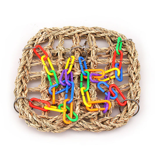 Parrot Climbing Swing and Bird Cage Accessories