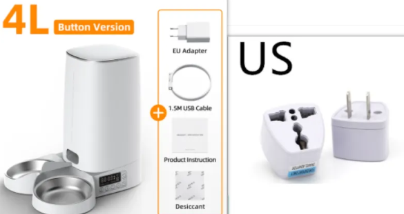 4L Automatic Cat Feeder